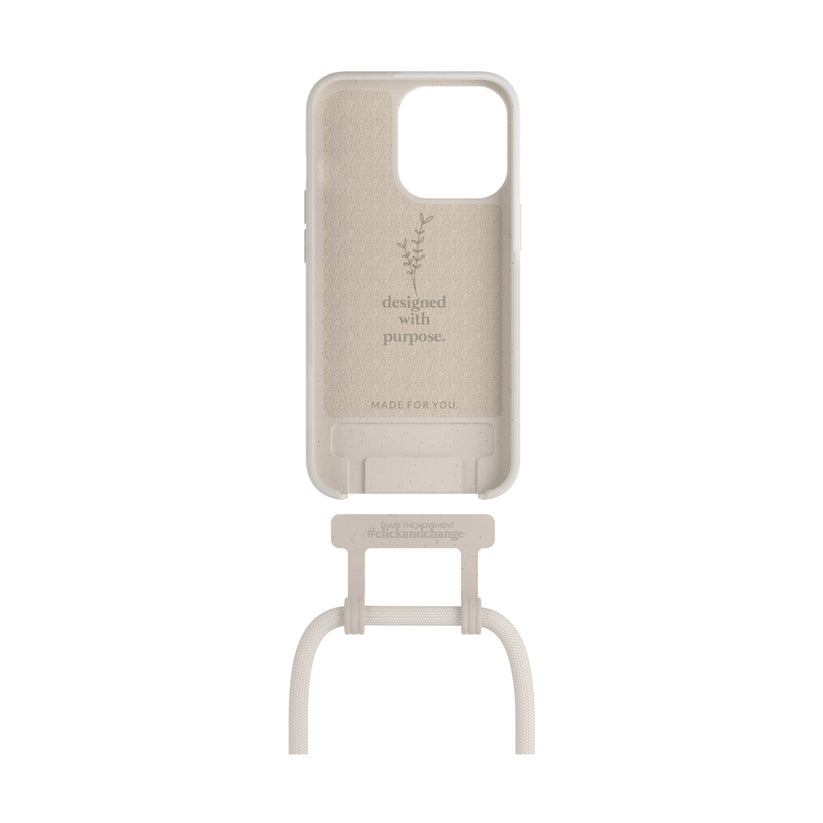 Woodcessories – Change Batik iPhone 13 Pro Max tok - Galambfehér - iSTYLE HU