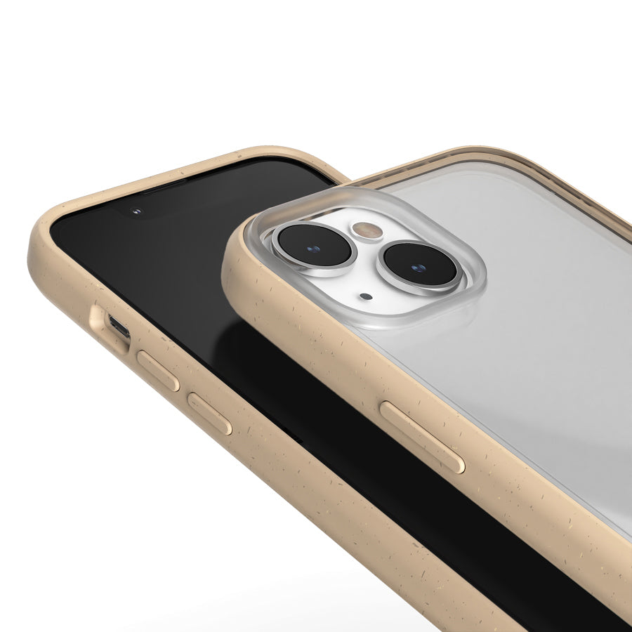 Woodcessories – Clear Case iPhone 14 Plus tok - Bézs - iSTYLE HU