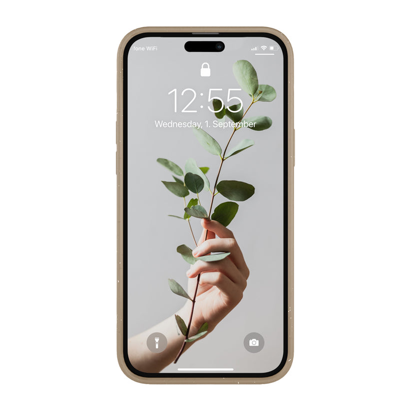Woodcessories – Clear Case iPhone 14 Pro Max tok - Bézs - iSTYLE HU