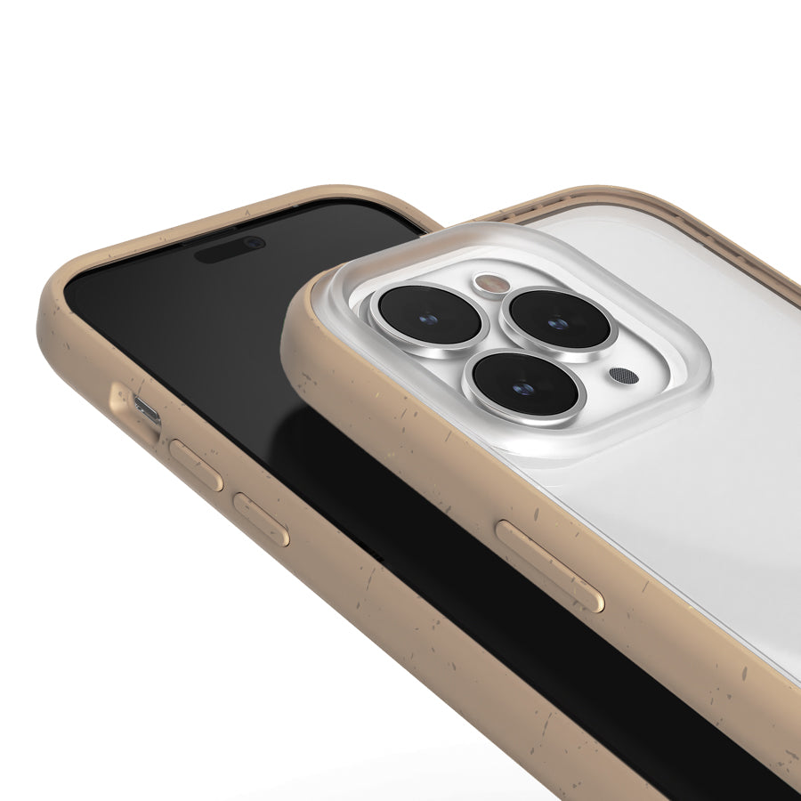 Woodcessories – Clear Case iPhone 14 Pro Max tok - Bézs - iSTYLE HU