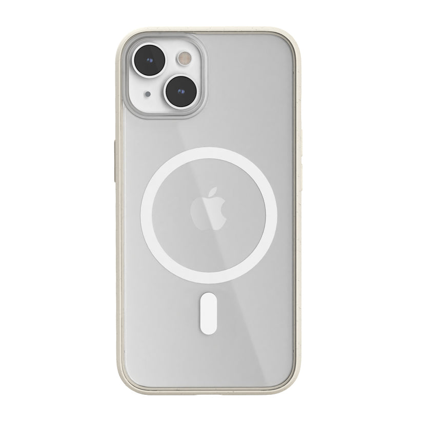 Woodcessories – Clear Case iPhone 14 MagSafe tok - Törtfehér - iSTYLE HU