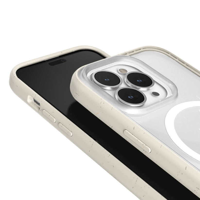 Woodcessories – Clear Case iPhone 14 Pro Max MagSafe tok - Törtfehér - iSTYLE HU