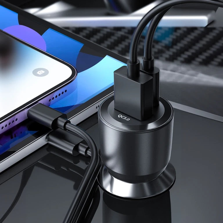 Mobile Origin – Autós töltő 60W USB-C és USB-A - iSTYLE HU