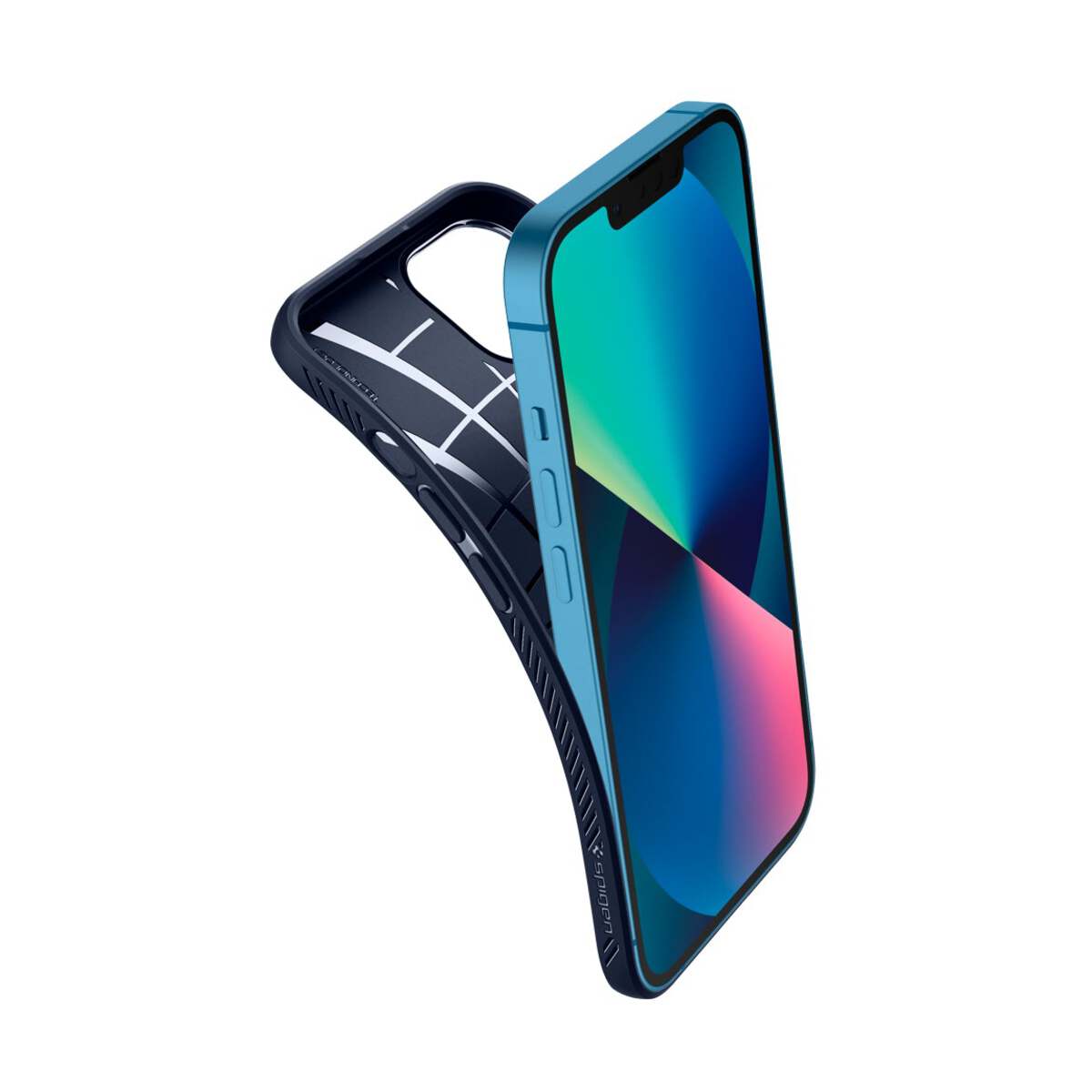Spigen – Liquid Air iPhone 13 tok - kék - Open Box - iSTYLE HU