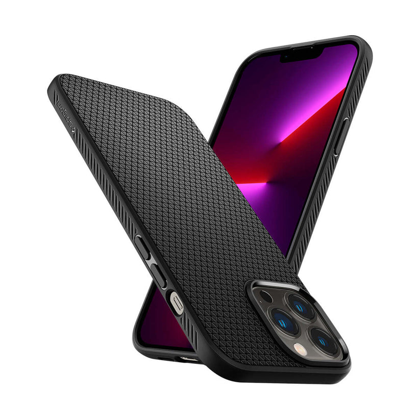 Spigen – Liquid Air iPhone 13 Pro Max tok - Fekete - Open Box - iSTYLE HU