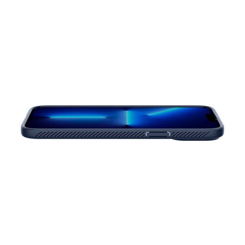 Spigen – Liquid Air iPhone 13 Pro Max tok - kék - Open Box - iSTYLE HU