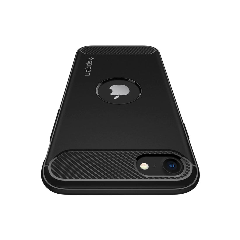Spigen – Rugged Armor iPhone SE tok - fekete - Open Box - iSTYLE HU