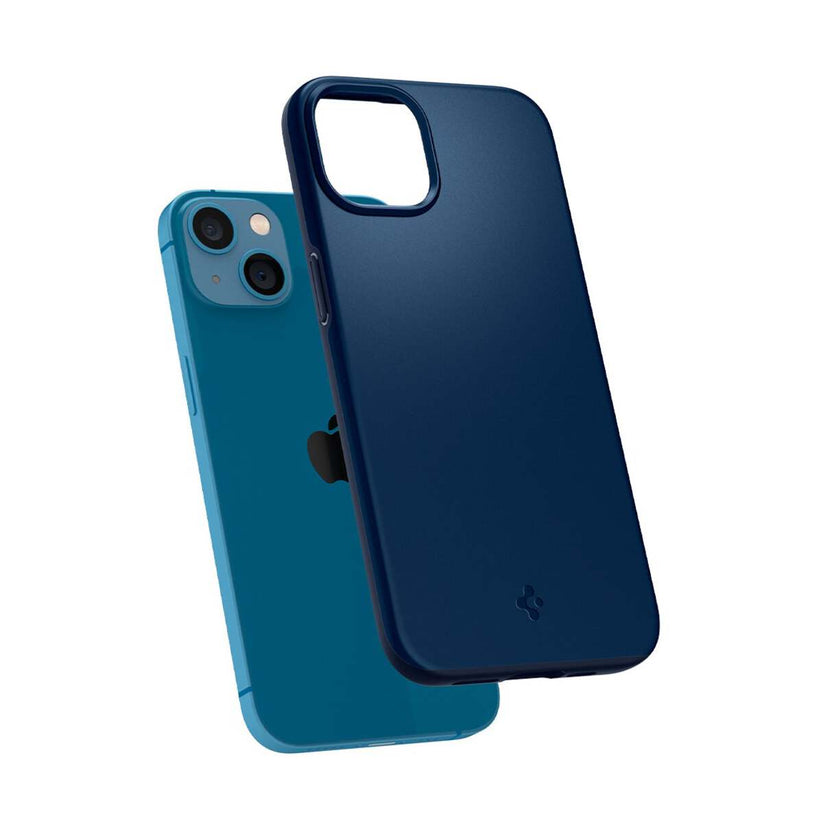 Spigen – Thin Fit iPhone 13 mini tok - Sötétkék - Open Box - iSTYLE HU