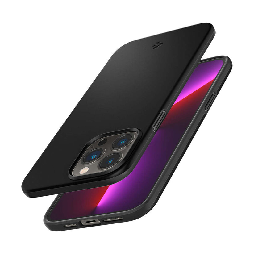 Spigen – Thin Fit iPhone 13 Pro Max - fekete - Open Box - iSTYLE HU