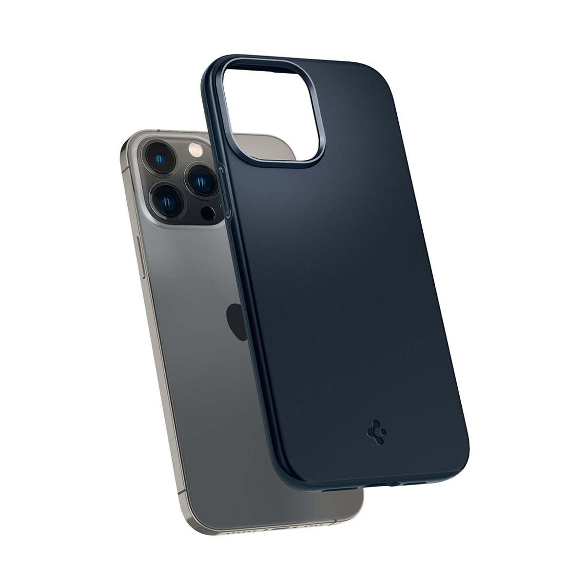 Spigen – Thin Fit iPhone 13 Pro Max - metál kék - Open Box - iSTYLE HU