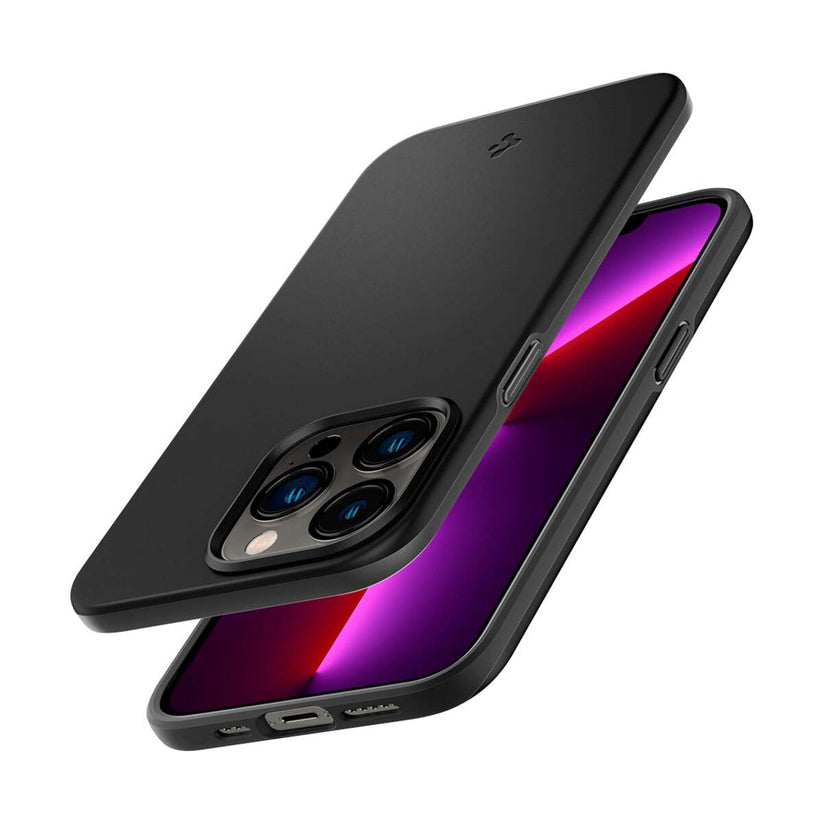 Spigen – Thin Fit iPhone 13 Pro tok - fekete - Open Box - iSTYLE HU