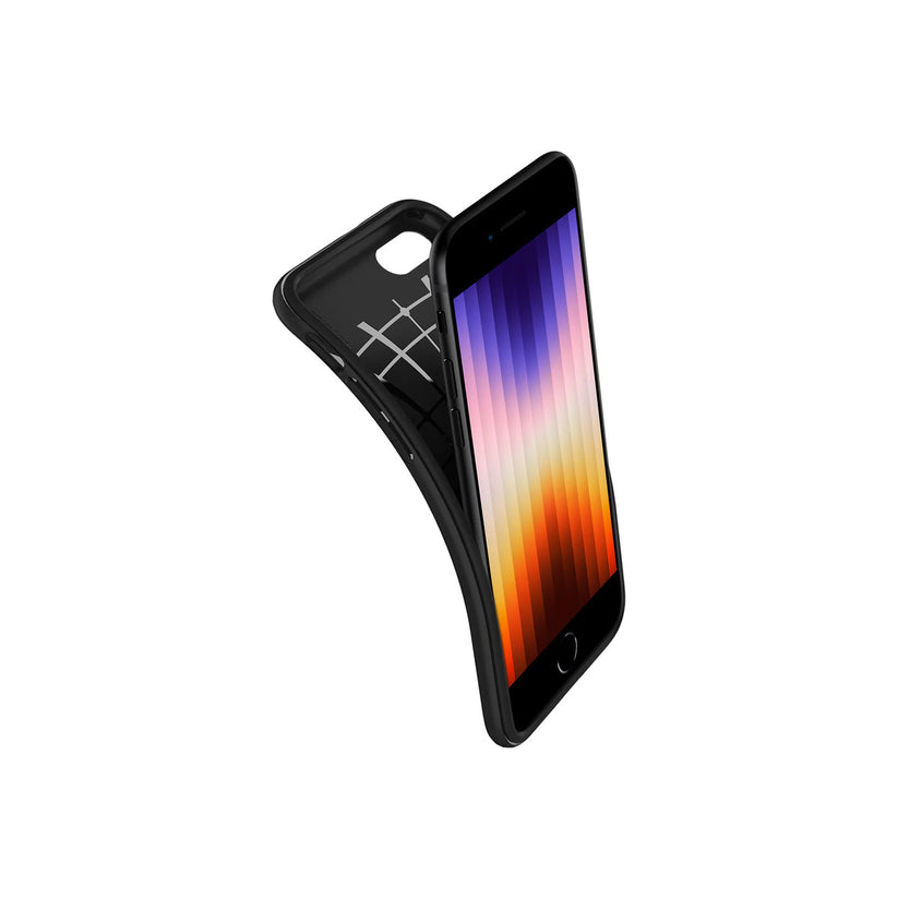 Spigen – Rugged Armor iPhone SE tok - fekete - Open Box - iSTYLE HU