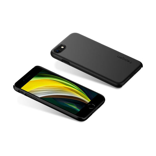 Spigen – Thin Fit iPhone SE/8/7 tok - Fekete - Open Box - iSTYLE HU