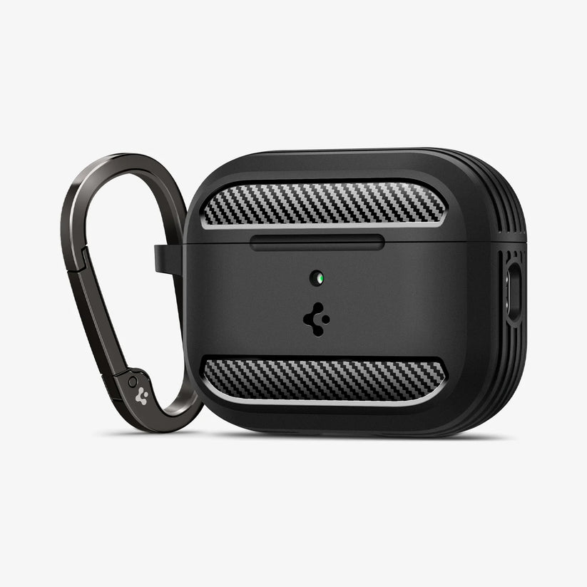 SPIGEN - Rugged Armor szilikon tok AirPods Pro 3-hoz - fekete - iSTYLE.hu
