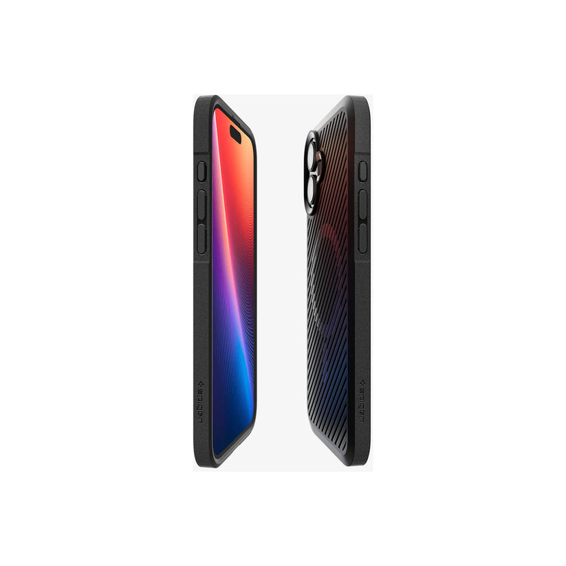 Spigen – Core Armor (MagSafe-kompatibilis) iPhone 16 - matt fekete - iSTYLE HU