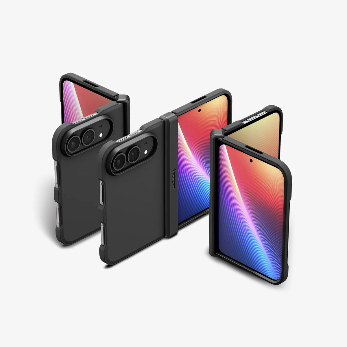 Spigen Tough Armor Pro MagSafe, fekete - iPhone Duo