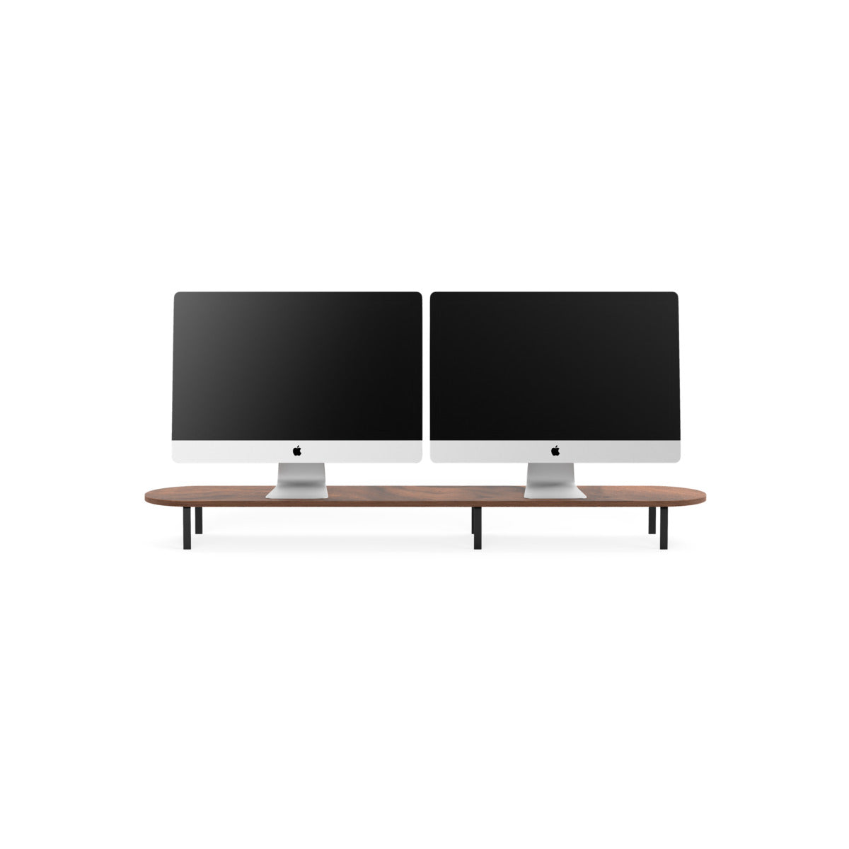 Woodcessories – Dupla Monitorálvány - dió - iSTYLE HU