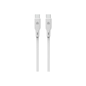 Dviced – USB-C - USB-C szilikon kábel, 1,25 m - fehér - iSTYLE HU