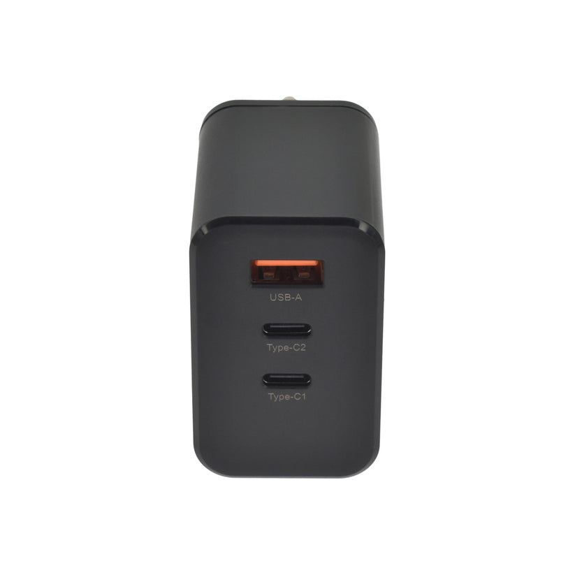 Dviced – Hálózati töltő 65W GaN - 2xUSB-C + 1x USB-A - fekete - iSTYLE HU