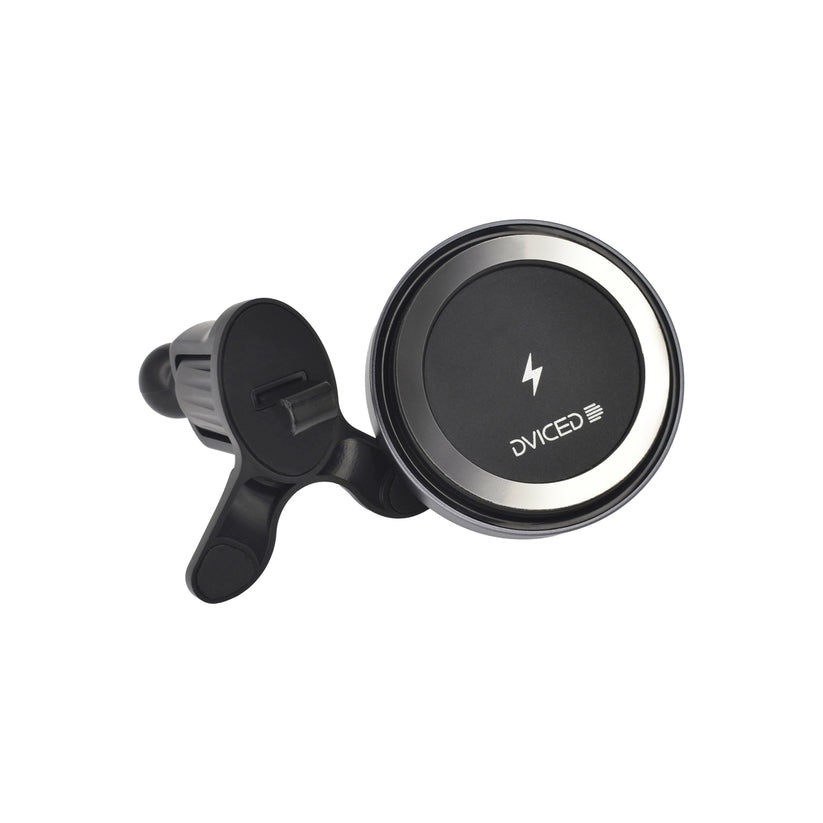 Dviced – Mágneses vezeték nélküli töltő MagSafe autós tartó, 15W - fekete - iSTYLE HU
