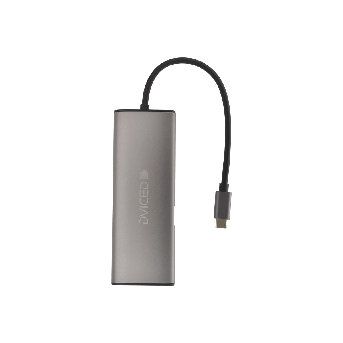 Dviced – Type-C HUB 7-in-1 (2xUSB 3.0 (A), 2xUSB-C, HDMI, SD kártyaolvasó, Ethernet) - iSTYLE HU