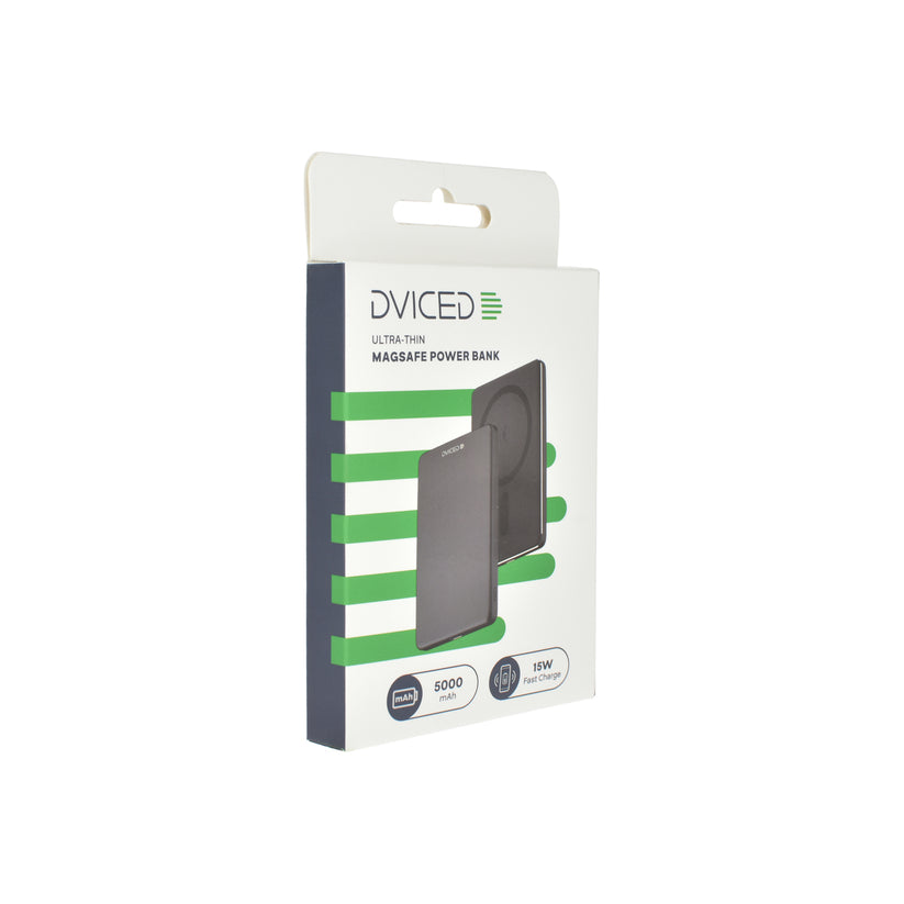 Dviced – Ultrathin Power bank 5000mAh - fekete - iSTYLE HU
