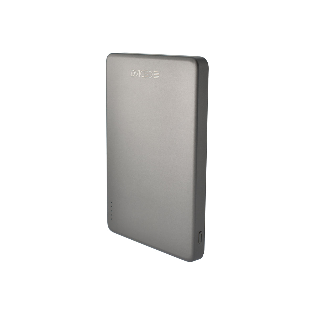 Dviced – Ultrathin Power bank 5000mAh - fekete/szürke - iSTYLE HU