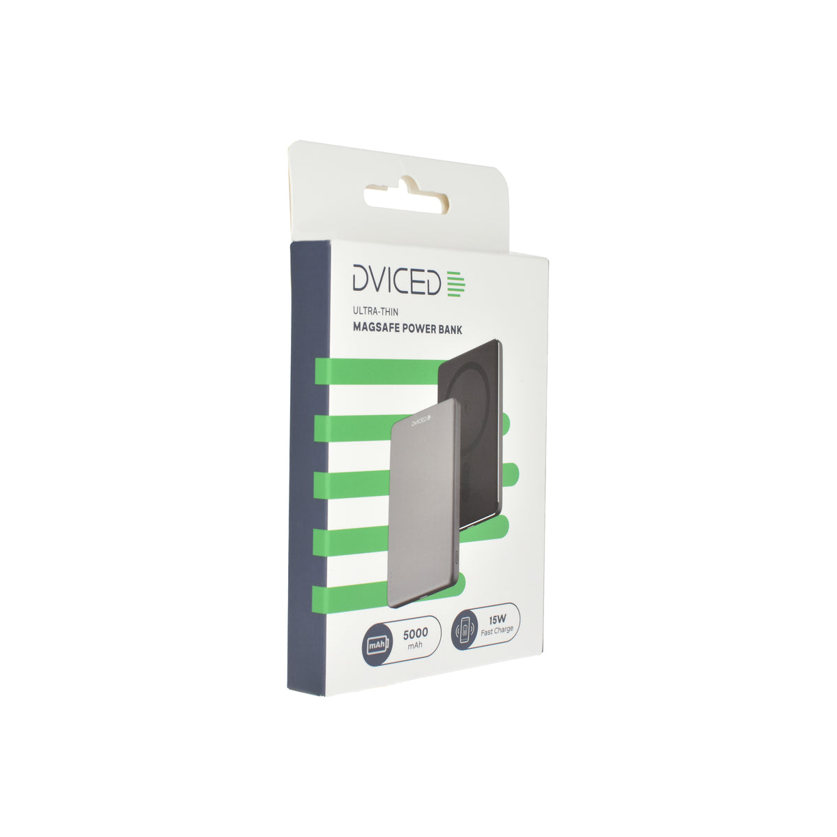 Dviced – Ultrathin Power bank 5000mAh - fekete/szürke - iSTYLE HU