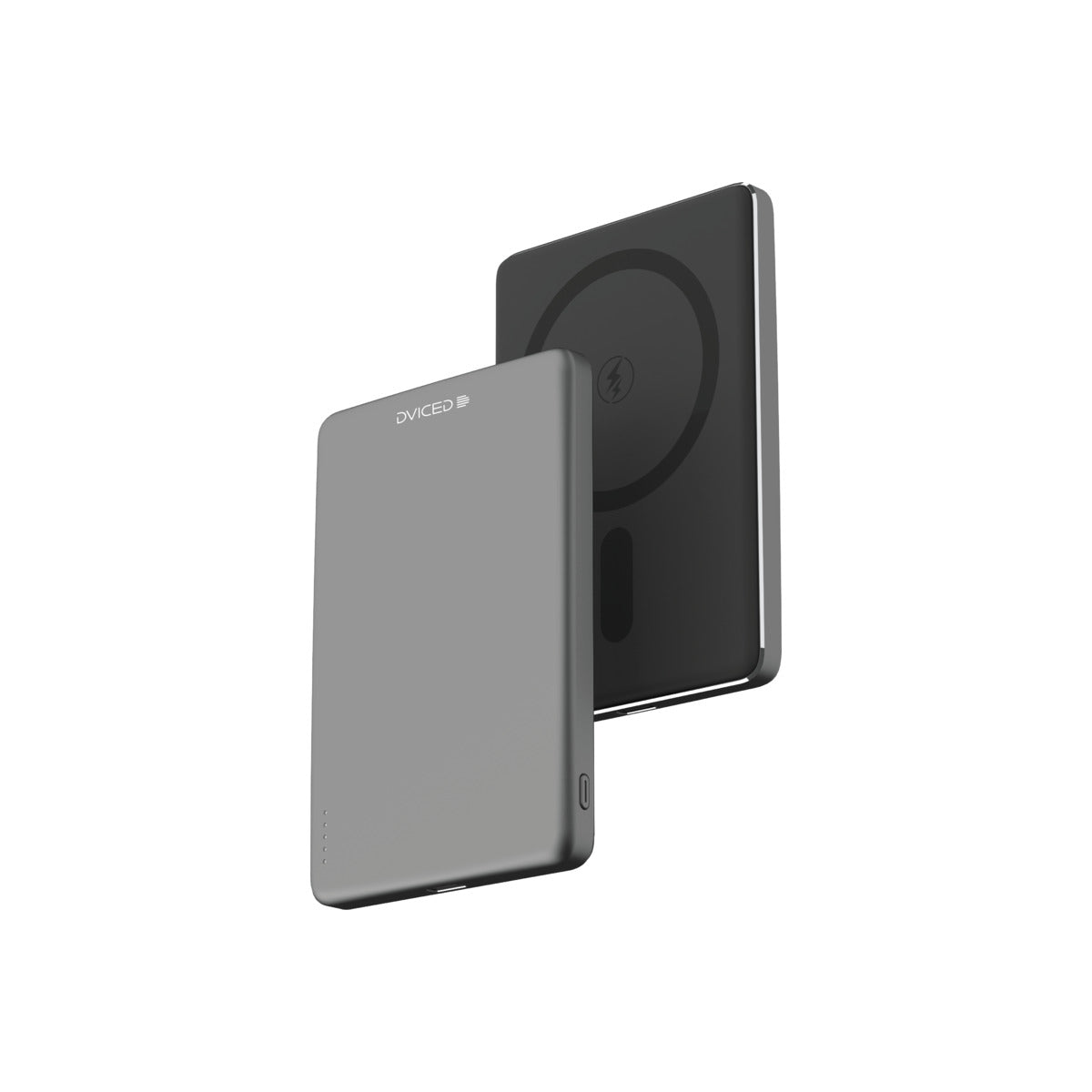 Dviced – Ultrathin Power bank 5000mAh - fekete/szürke - iSTYLE HU