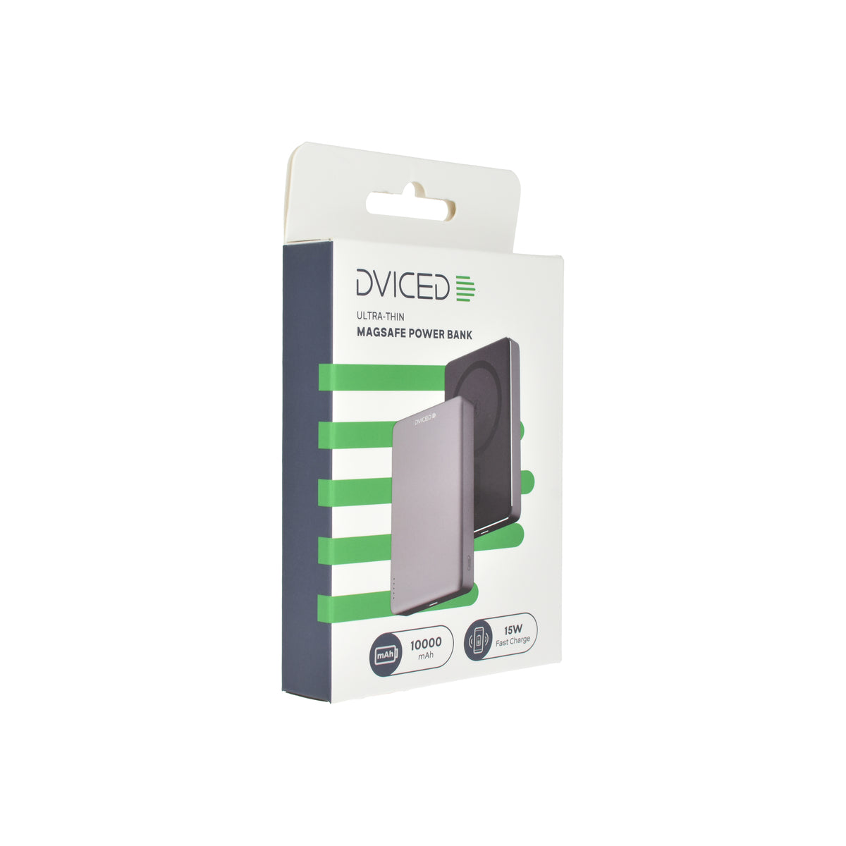 Dviced – Ultrathin Power bank 10000mAh - fekete/szürke - iSTYLE HU