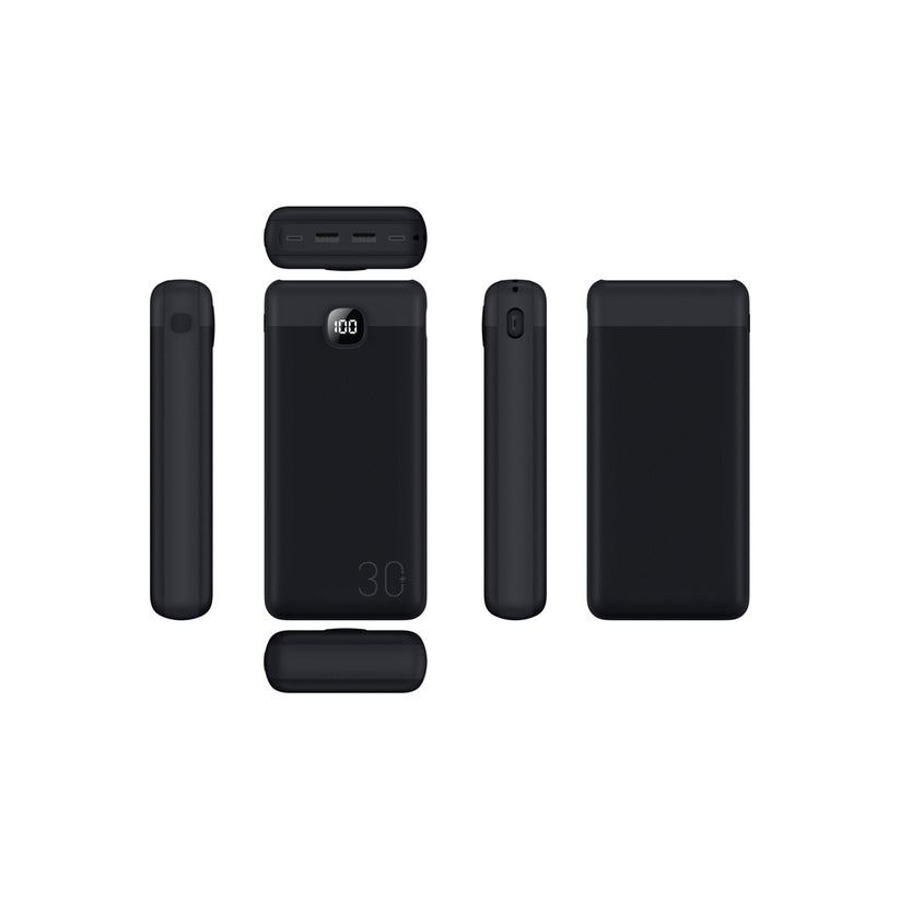 Dviced – Power bank 30000mAh - fekete - iSTYLE HU