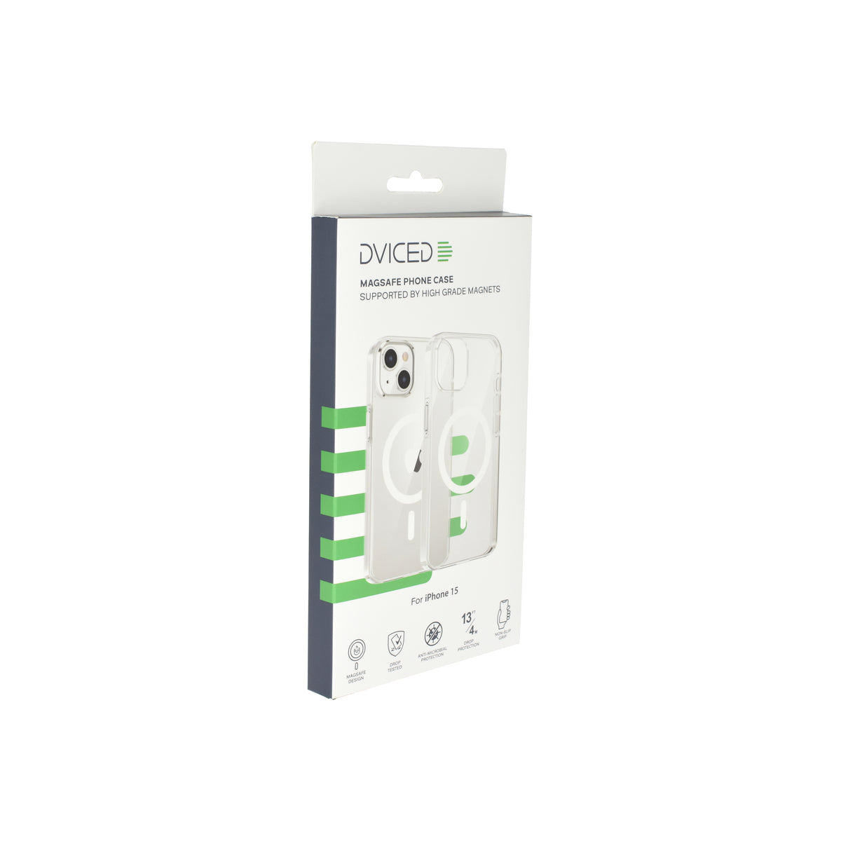 Dviced – Magsafe iPhone 15 átlátszó fehér tok - iSTYLE HU