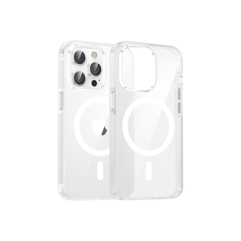 Dviced – Magsafe iPhone 15 Pro átlátszó fehér tok - iSTYLE HU