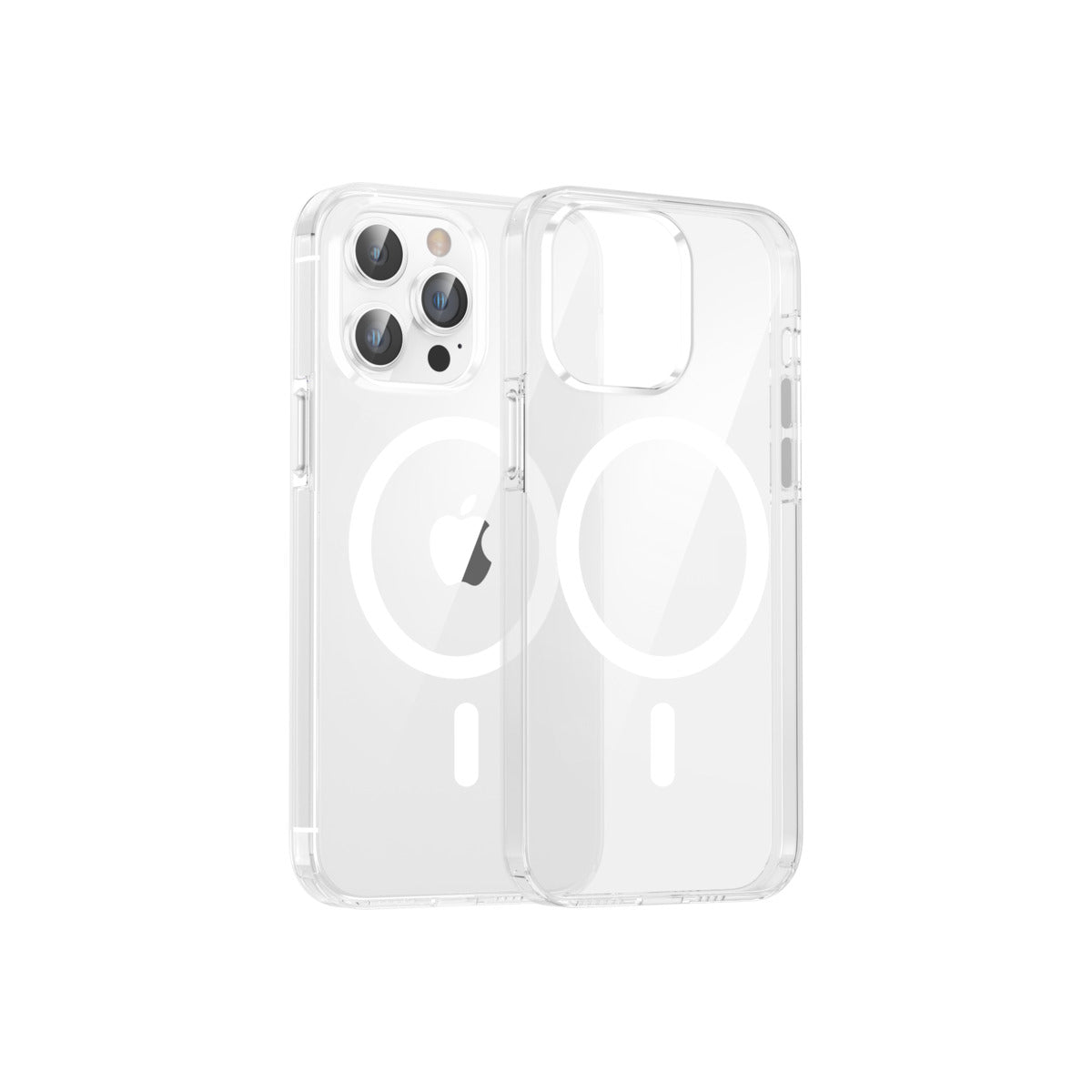 Dviced – Magsafe iPhone 15 Pro Max átlátszó fehér tok - iSTYLE HU