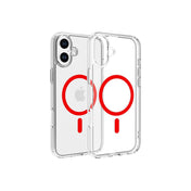 Dviced – Magsafe iPhone 16 Plus átlátszó tok - piros - iSTYLE HU