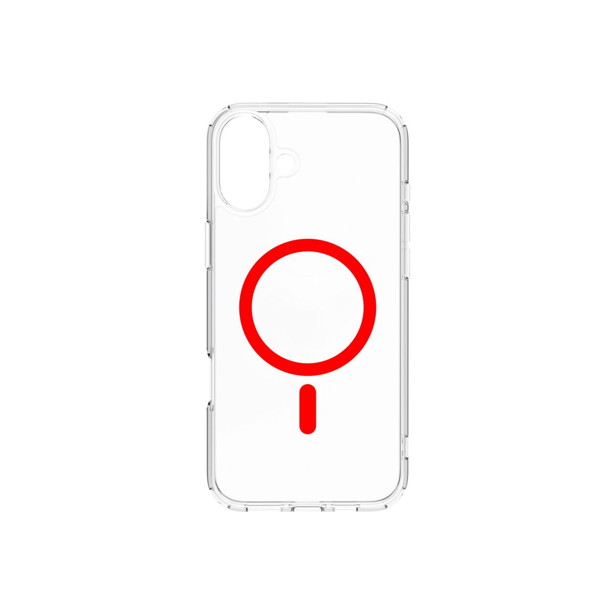 Dviced – Magsafe iPhone 16 Plus átlátszó tok - piros - iSTYLE HU