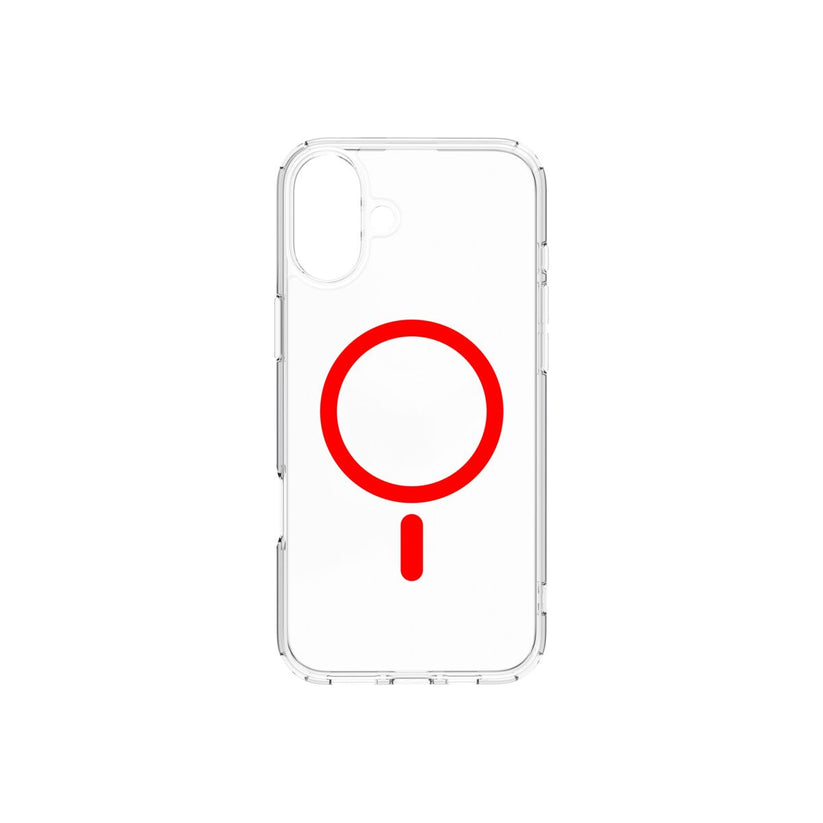 Dviced – Magsafe iPhone 16 Plus átlátszó tok - piros - iSTYLE HU