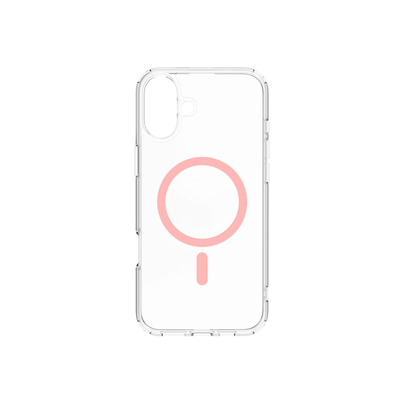 Dviced – Magsafe iPhone 16 Plus átlátszó tok - rózsaszín - iSTYLE HU