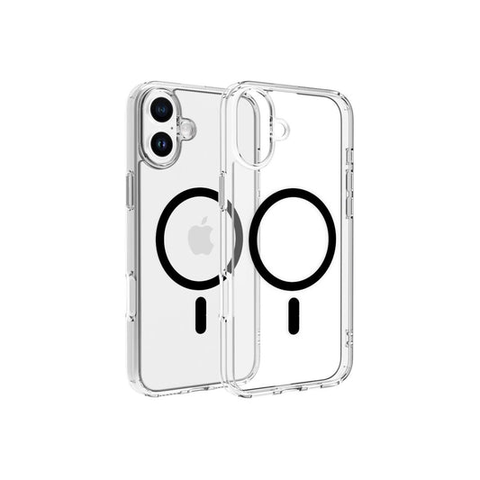 Dviced – Magsafe iPhone 16 Plus átlátszó tok - fekete - iSTYLE HU
