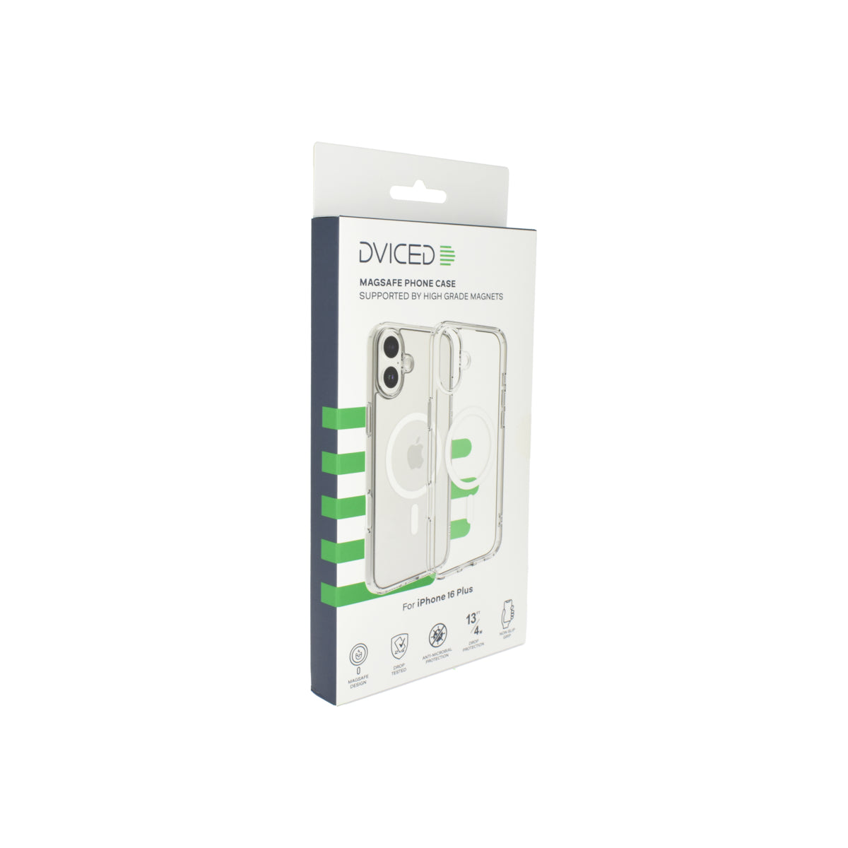 Dviced – MagSafe iPhone 16 Plus tok - átlátszó, fehér - iSTYLE HU