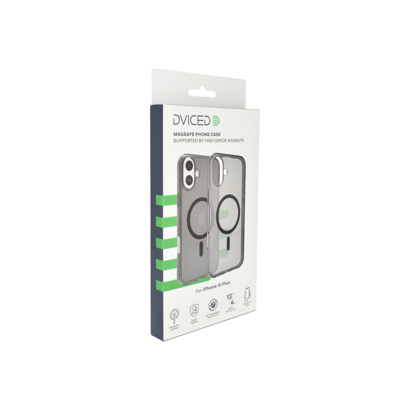 Dviced – MagSafe iPhone 16 Plus tok - füstfekete - iSTYLE HU