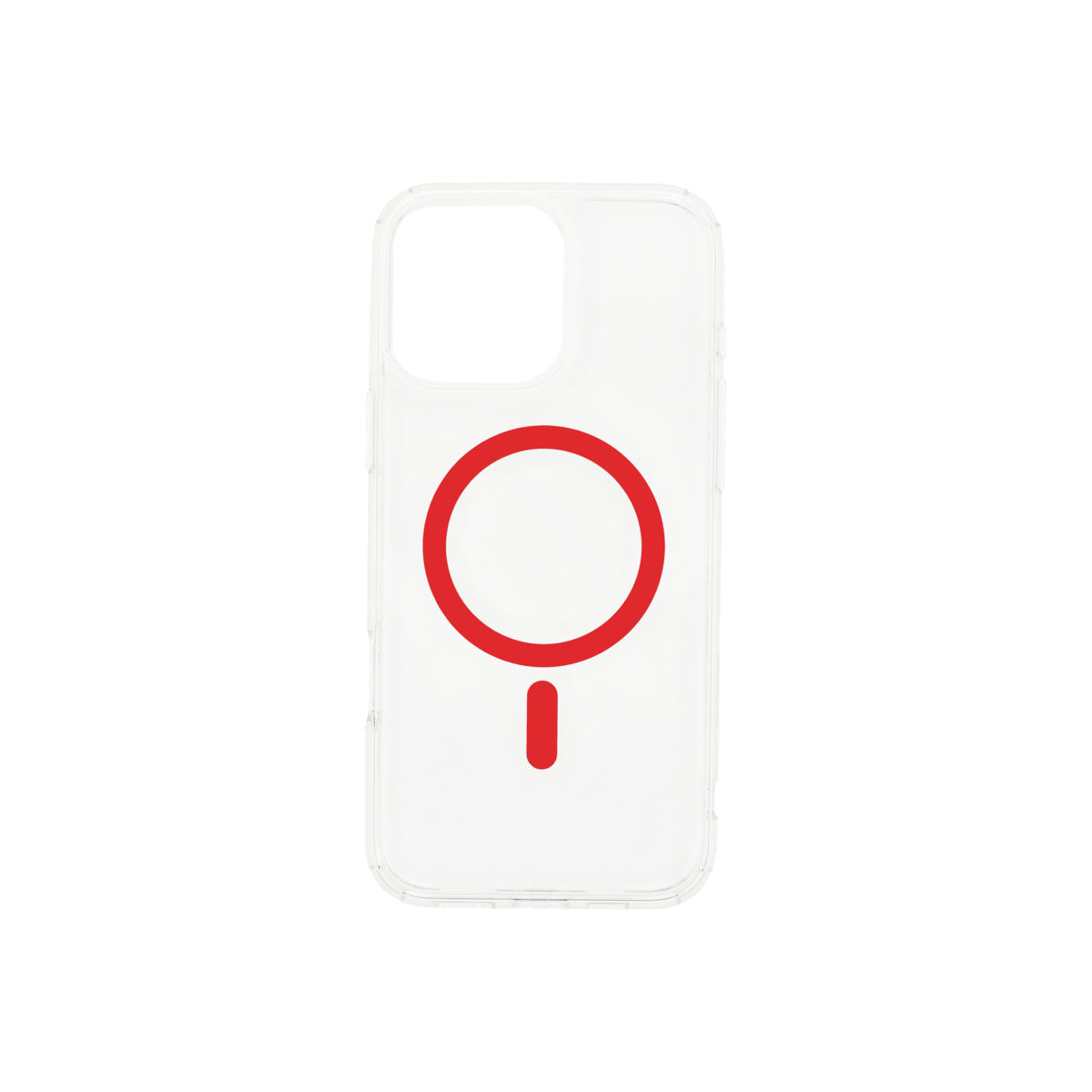 Dviced – MagSafe iPhone 16 Pro Max tok - átlátszó, piros - iSTYLE HU
