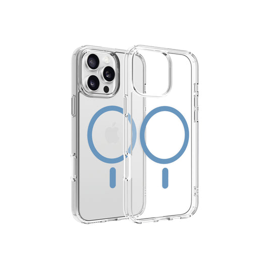 Dviced – MagSafe iPhone 16 Pro Max tok - átlátszó, kék - iSTYLE HU