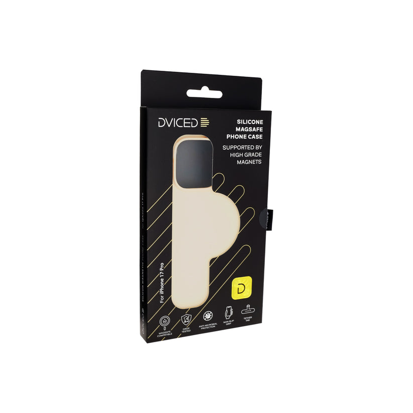 Dviced Szilikon MagSafe iPhone 17 Pro tok - Bézs - iSTYLE HU