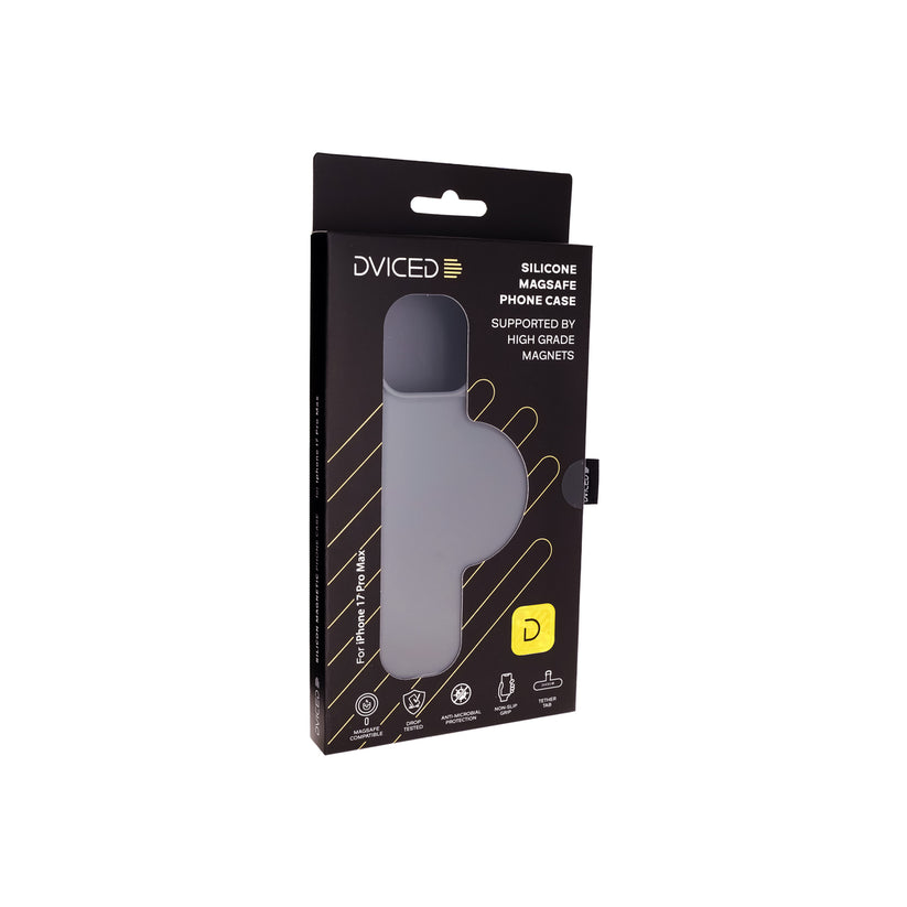 Dviced Szilikon MagSafe iPhone 17 Pro Max tok - Szürke - iSTYLE HU