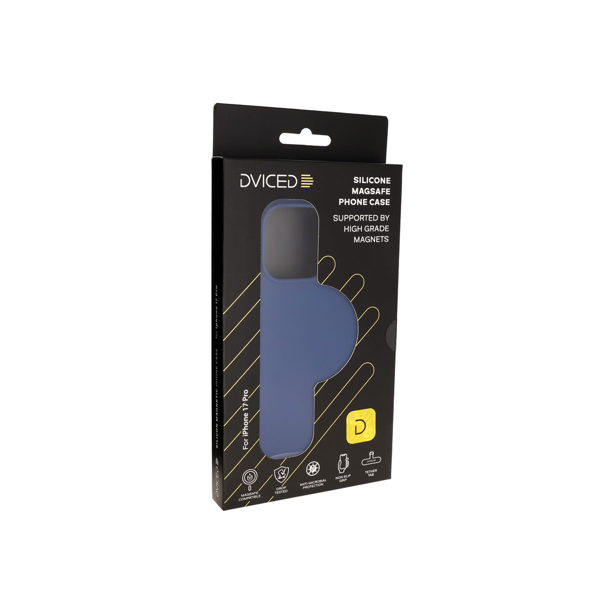 Dviced Szilikon MagSafe iPhone 17 Pro tok - Kék - iSTYLE HU