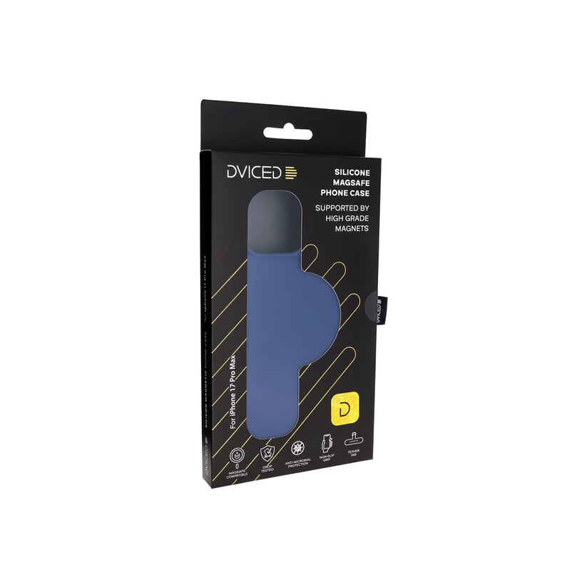 Dviced Szilikon MagSafe iPhone 17 Pro Max tok - Kék - iSTYLE HU