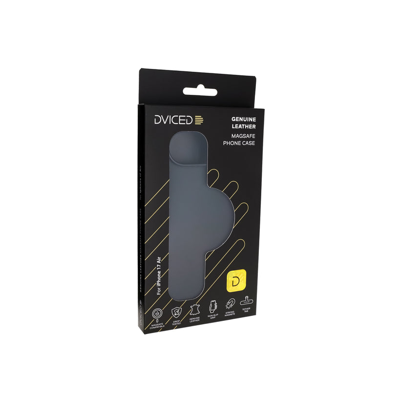 Dviced MagSafe iPhone Air bőr tok - Fekete - iSTYLE HU
