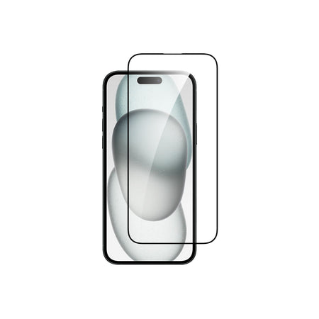 Dviced – iPhone 15 képernyővédő üvegfólia (0.3 mm, 9H) + applikátor