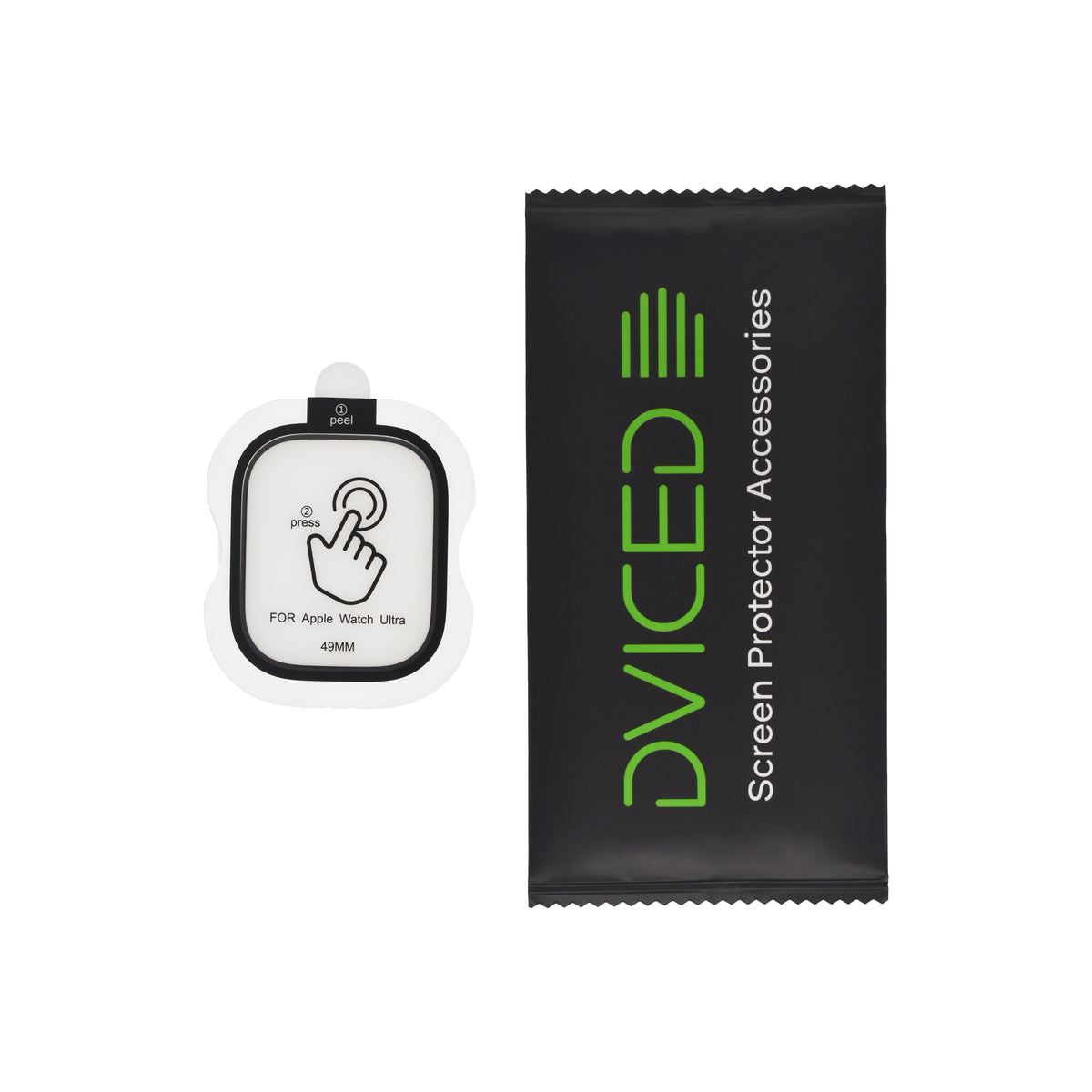 Dviced – Apple Watch Ultra 49mm képernyővédő (0.3 mm, 9H) - iSTYLE HU